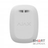 Беспроводная экстренная кнопка Ajax DoubleButton white с защитой от случайных нажатий