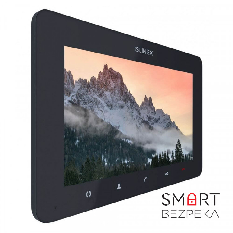 Видеодомофон 7" Slinex SM-07MHD dark grey с детектором движения и записью видео