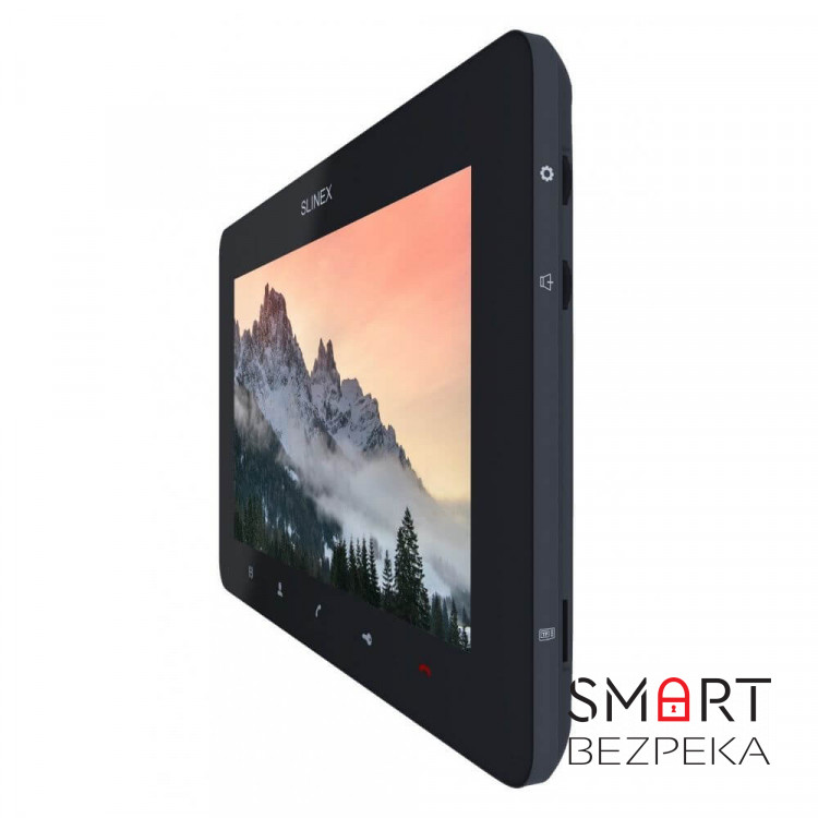 Видеодомофон 7" Slinex SM-07MHD dark grey с детектором движения и записью видео