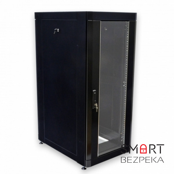 Шкаф серверный CMS 28U 610 х 865 UA-MGSE2868MB усиленный для сетевого оборудования