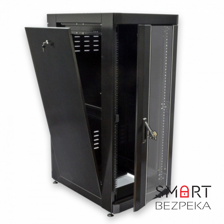 Шафа серверна CMS 28U 610 х 865 UA-MGSE2868MB посилена для мережевого обладнання