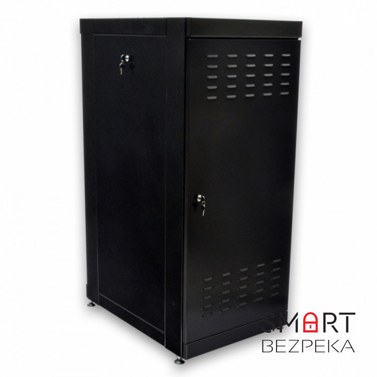 Шкаф серверный CMS 28U 610 х 865 UA-MGSE2868MB усиленный для сетевого оборудования