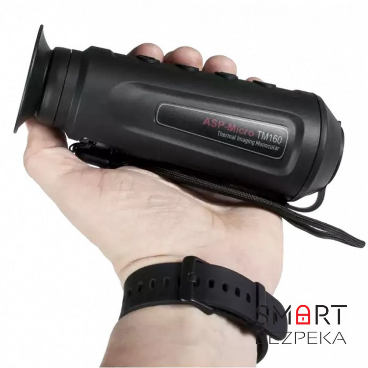 Тепловізійний монокуляр AGM Asp-Micro TM160 з інфрачервоним детектором та дисплеєм (у комплекті з адаптером EU plug)