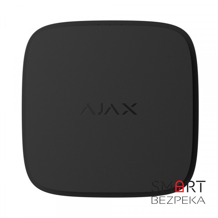 Беспроводной пожарный датчик Ajax FireProtect 2 RB black с сенсорами дыма, температуры и угарного газа со сменными батареями