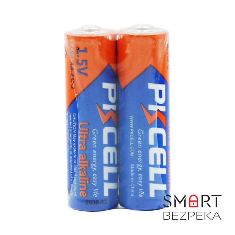 Комплект з 20 батарейок PKCELL Ultra Alkaline AA LR6 1.5V по 2шт./плівка