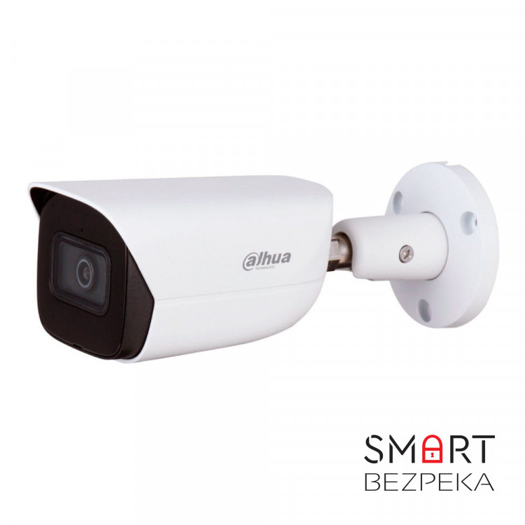 IP-відеокамера 8 Мп Dahua DH-IPC-HFW3841E-S-S2 (2.8 мм) з вбудованим мікрофоном для системи відеонагляду