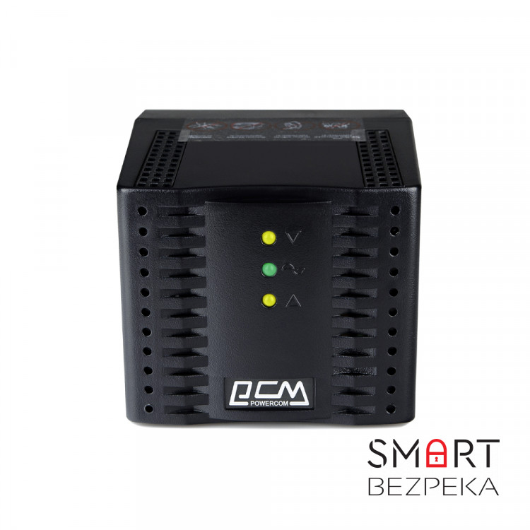 Стабілізатор напруги Powercom TCA-1200 Black