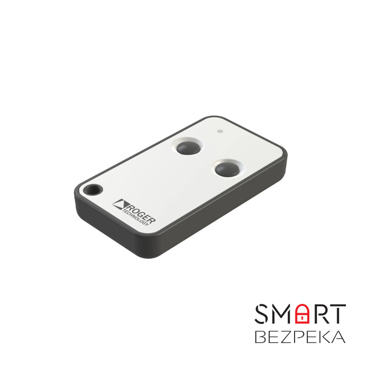 Пульт дистанційного керування 2-канальний Roger E80/ТХ52R/2 433 МГц з функцією копіювання коду