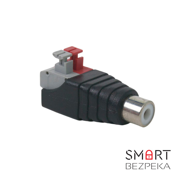 Роз'єм ATIS RCA під затискач A (female)