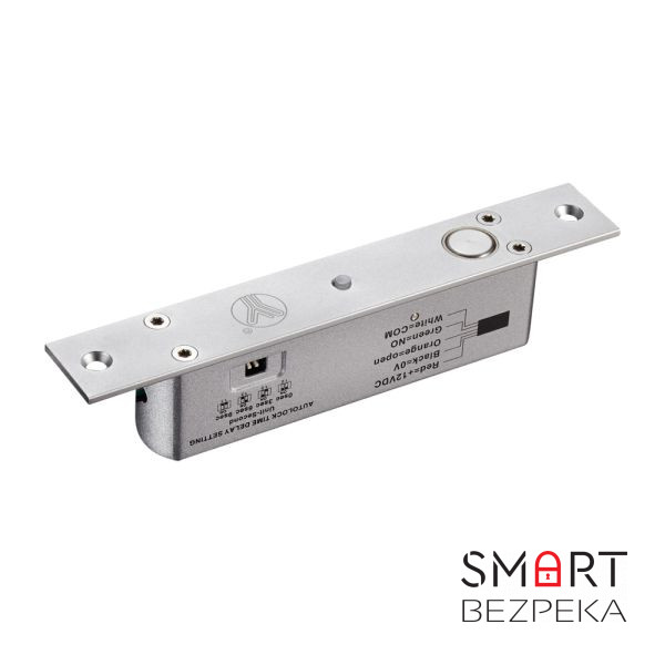 Ригельный замок YB-200(LED)  врезной для системы контроля доступа