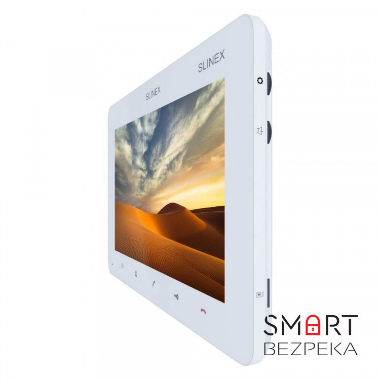 Відеодомофон 7" Slinex SM-07MHD white з детектором руху і записом відео