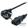 Шнур питания Kingda С13-CEE 7/7, 5 м, 1.5 мм² (PC6065-5m)