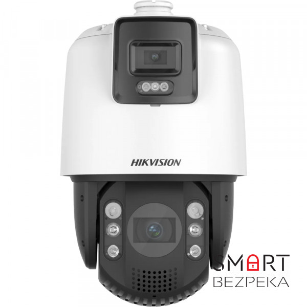IP Speed Dome видеокамера 4 Мп Hikvision DS-2SE7C144IW-AE(32X/4)(S5) с двумя объективами для системы видеонаблюдения