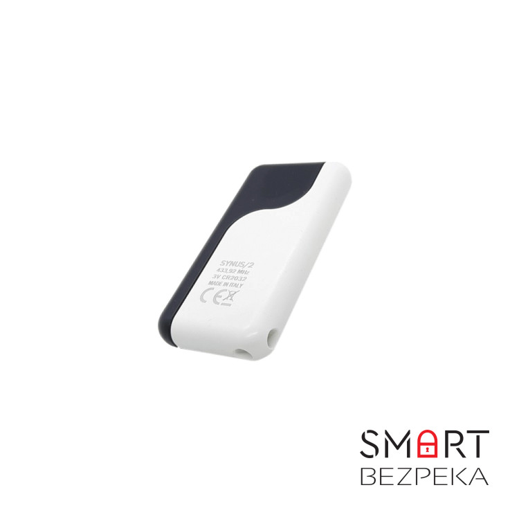 Пульт дистанційного керування 2-канальний Roger SYNUS/2 433 МГц з динамічним кодом