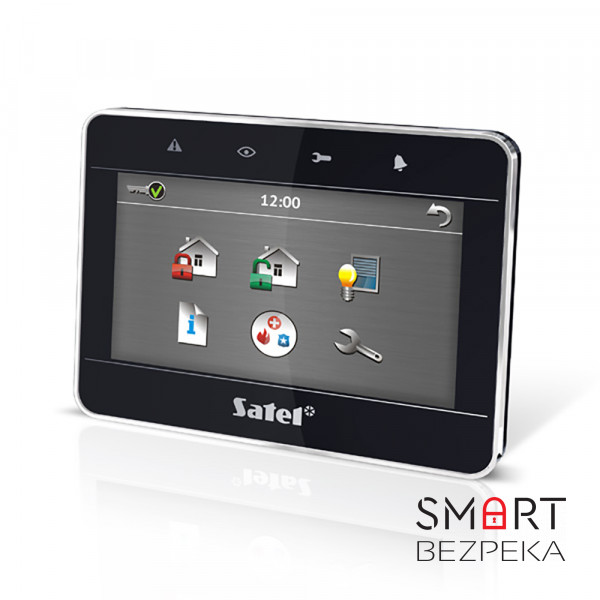 Клавіатура з сенсорним дисплеєм Satel INT-TSG-BSB