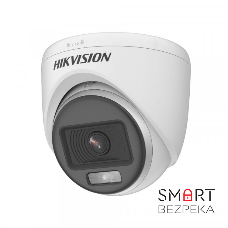 HD-TVI видеокамера 2 Мп Hikvision DS-2CE70DF0T-PF (2.8mm) ColorVu для системы видеонаблюдения