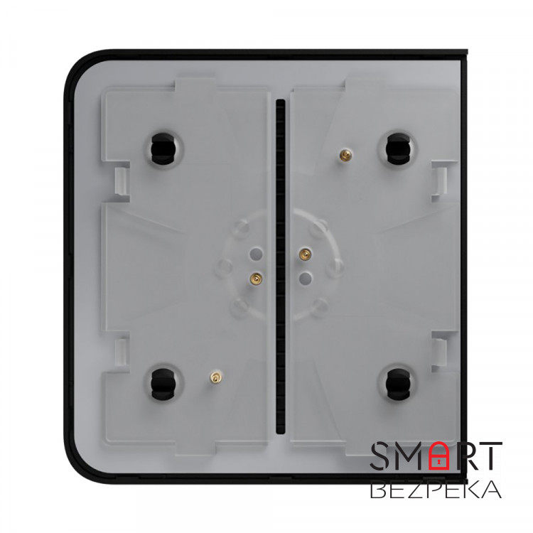 Кнопка Ajax SideButton (1-gang/2-way) black для одноклавишного или проходного выключателя