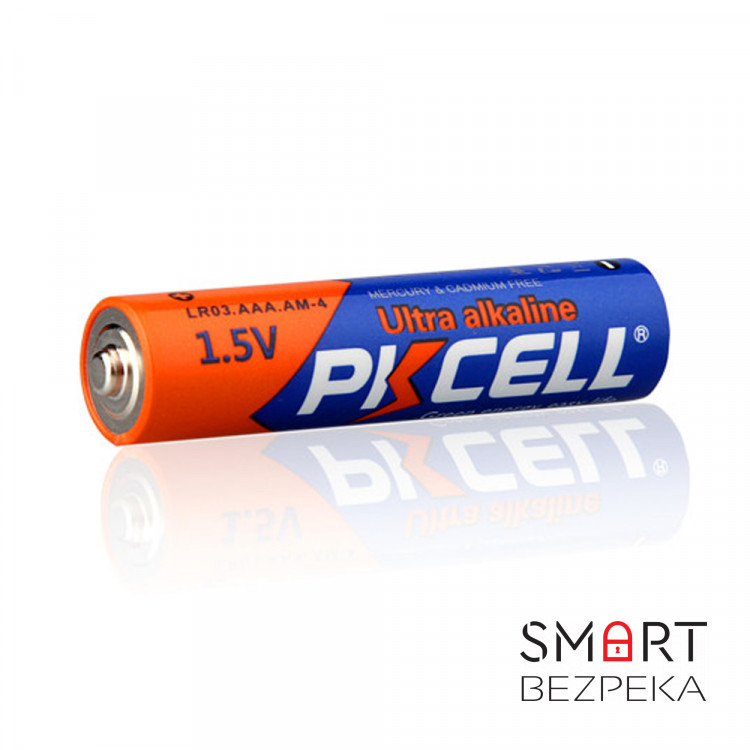 Комплект из 20 батареек PKCELL Ultra Alkaline AAA LR03 1.5V по 2шт./пленка