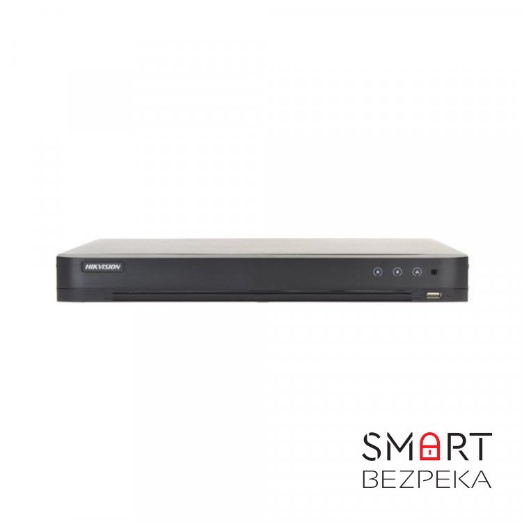 Відеореєстратор Hikvision DS-7216HUHI-M2/S(E)/4A+16/4 для системи відеонагляду