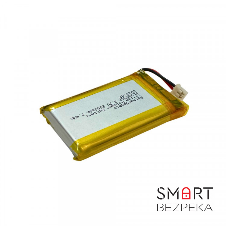 Аккумулятор для хаба Ajax 3.7 В 2000 мА·ч 7.4 Вт·ч (110-240 AC)