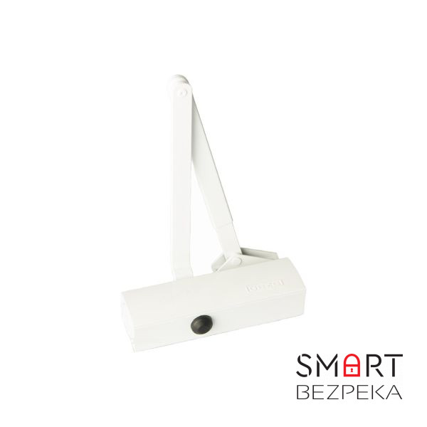 Доводчик Geze TS-1500 з колінною тягою (білий)