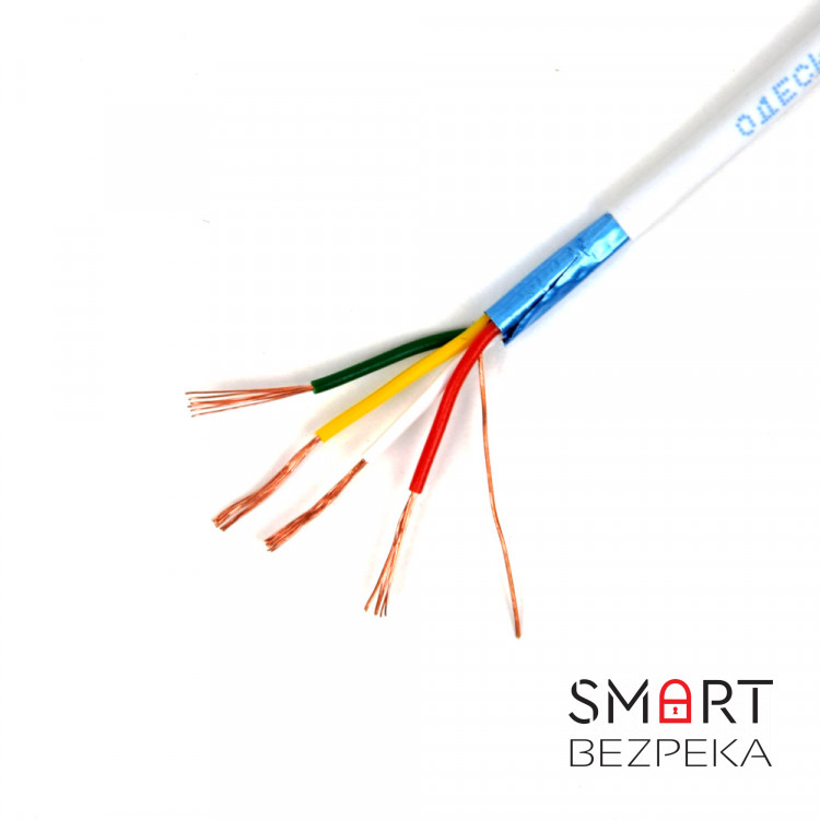Кабель Одескабель Alarm Cable 4*0.22 з екраном