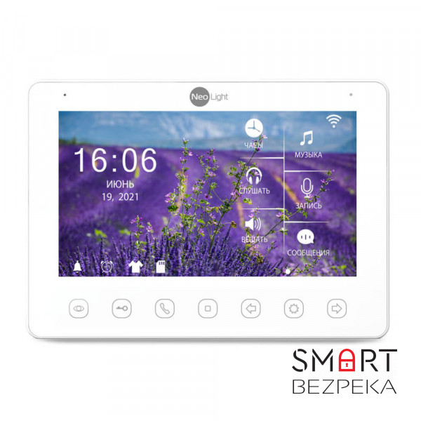 Видеодомофон 7" NeoLight OMEGA+ HD WF с Wi-Fi с детектором движения и записью видео
