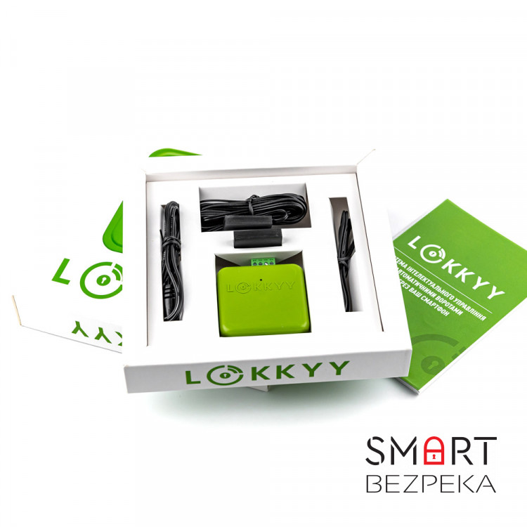 Блок керування гаражними воротами LOKKYY з антеною GSM, Bluetooth та Wi-Fi