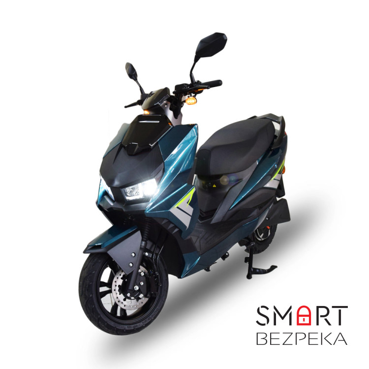 Электроскутер YING S+ 3000W 72V 25Ah green
