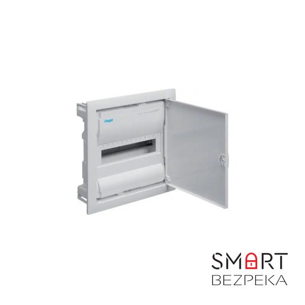 Щит на 12 модулів HAGER VOLTA VU12UA внутрішній з металевими дверима