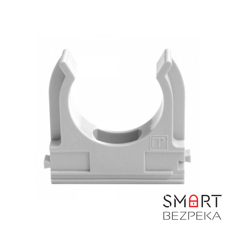 Комплект: Звита пара OK-Net КПВ-ВП (350) 4*2*0,51 (U/UTP-cat.5Е), (UTP медь внутренний) бухта 100м + Гофротруба Light ДКС ПВХ D 32 (25 м) сіра + Кліпса для гофри 32 мм (50 шт/уп) сіра