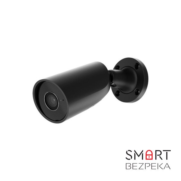 IP-відеокамера Ajax BulletCam (5 Мп/4 мм) black, дротова з роздільною здатністю 5 Мп і кутом огляду до 85°