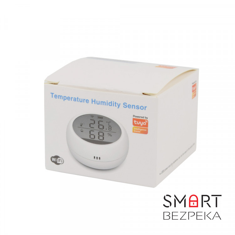 Бездротовий автономний датчик температури та вологості ATIS-600DW-T з підтримкою Tuya Smart