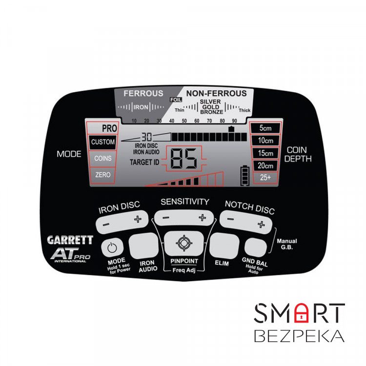 Грунтовий металодетектор Garrett AT Pro International
