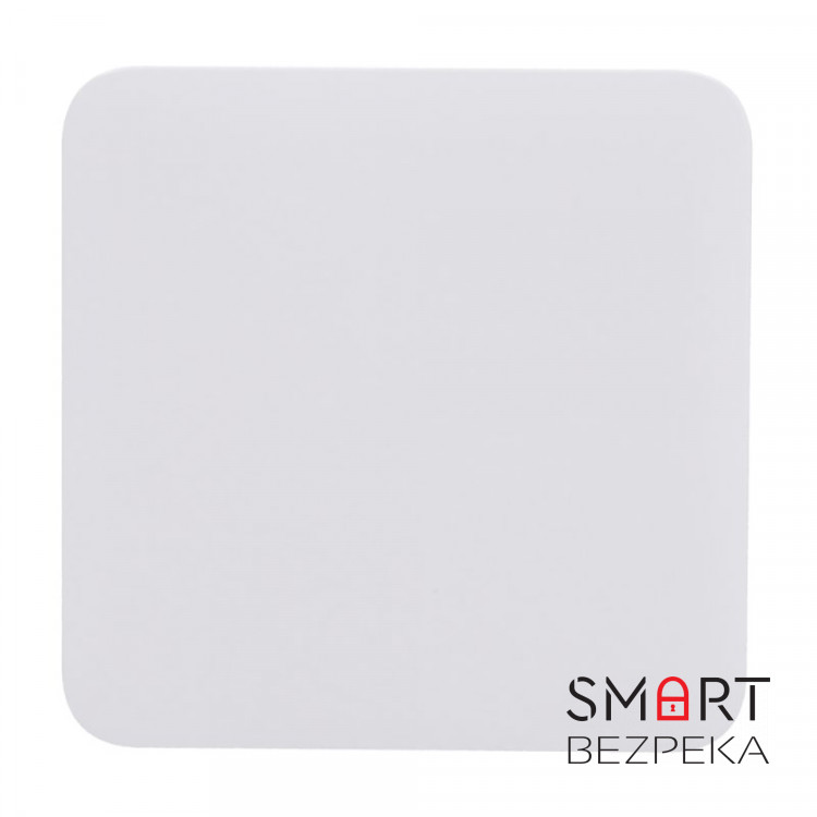 Кнопка Ajax SoloButton (1-gang/2-way) white для одноклавишного или проходного выключателя