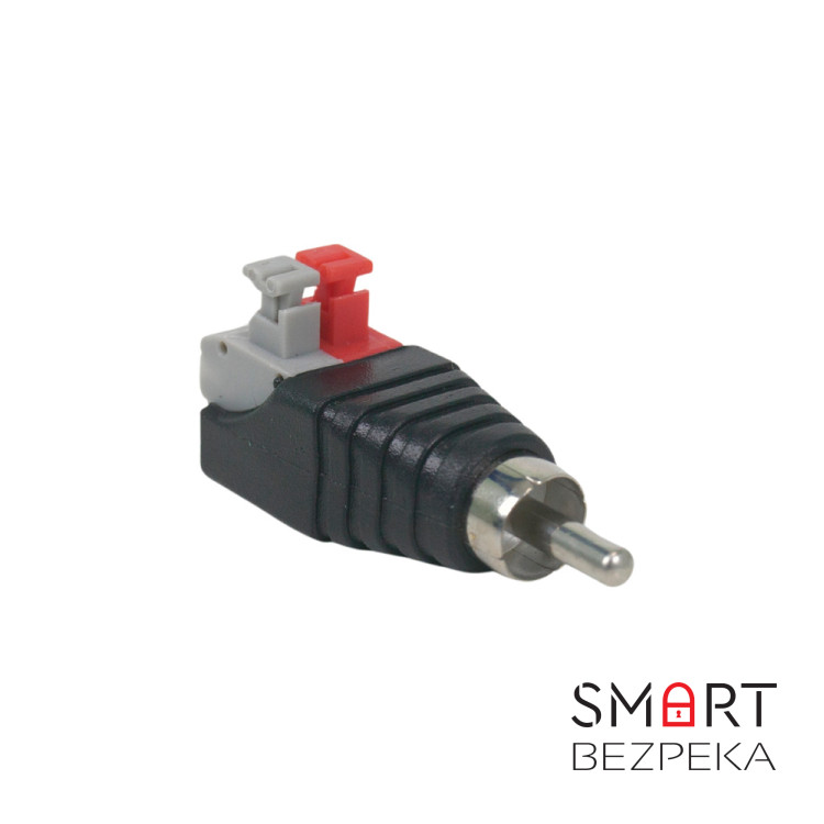 Роз'єм ATIS RCA під затискач A (male)