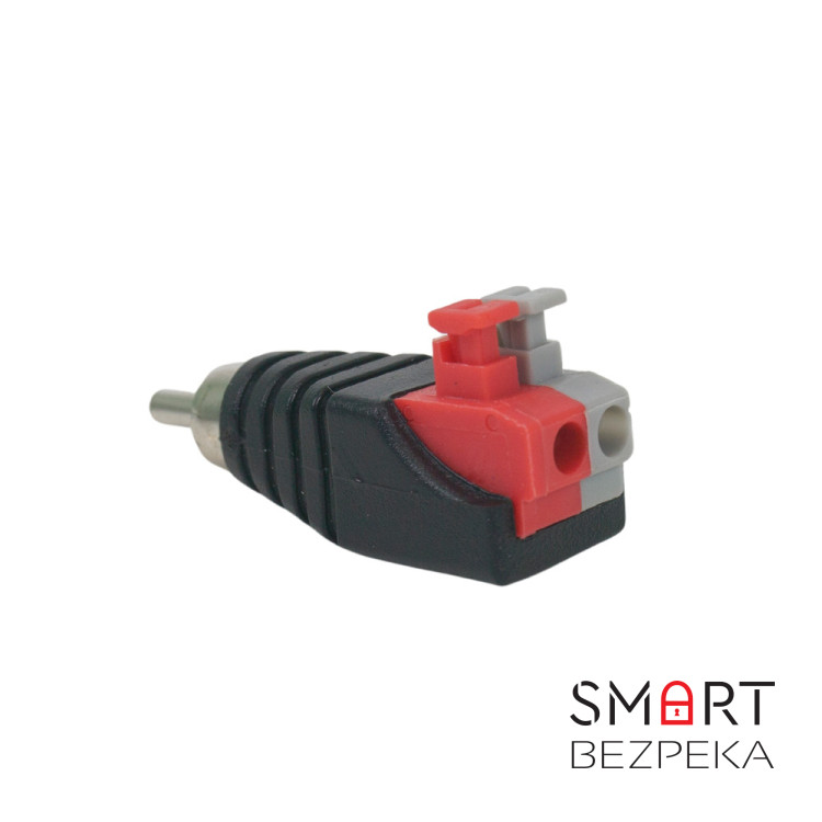 Роз'єм ATIS RCA під затискач A (male)