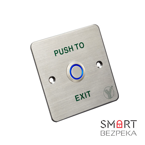 Кнопка виходу Yli Electronic PBK-814C(LED) з LED-підсвічуванням