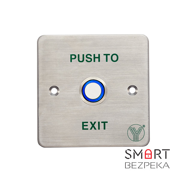 Кнопка виходу Yli Electronic PBK-814C(LED) з LED-підсвічуванням