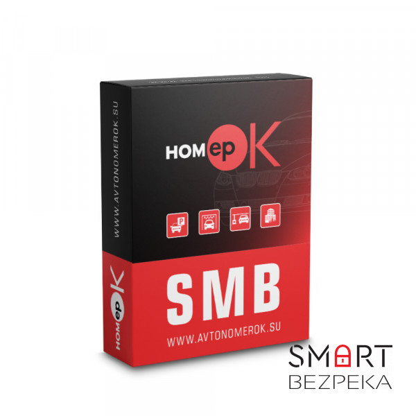 ПЗ для розпізнавання автономерів HOMEPOK SMB 12 каналів для керування СКУД