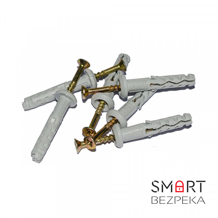 Дюбеля быстрого монтажа 6 x 60 мм гриб (100 шт/уп)