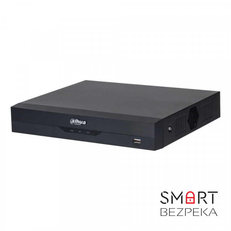 IP-відеореєстратор 16-канальний Dahua DHI-NVR2116HS-I2 з AI функціями для систем відеоспостереження