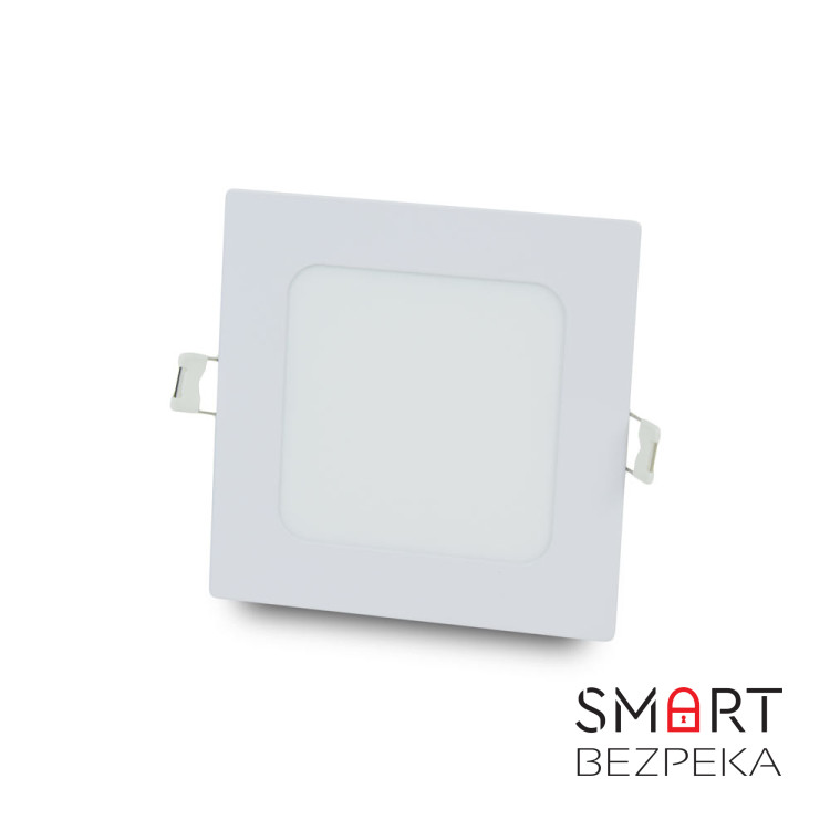 Комплект из 3-х светильников светодиодных LIGHTWELL LW-SQ-RCD-9 9 W квадрат встроенный