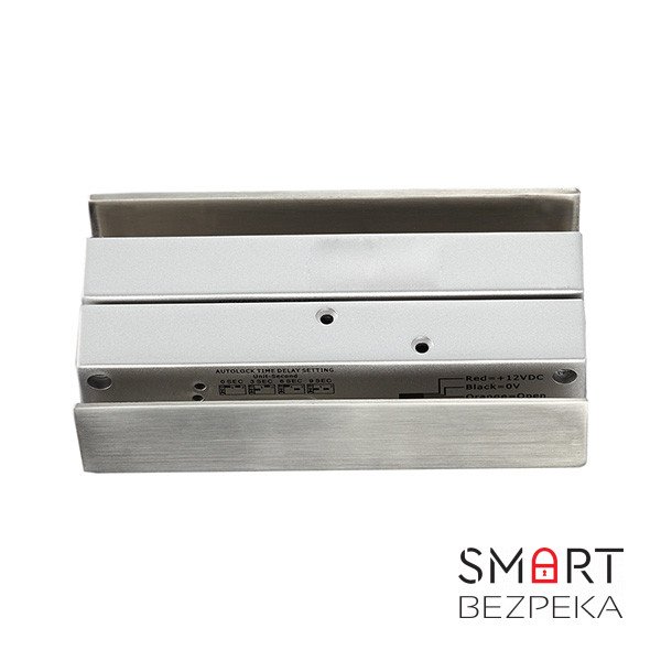 Ригельный замок YB-500U(LED) на стеклянную дверь без рамы