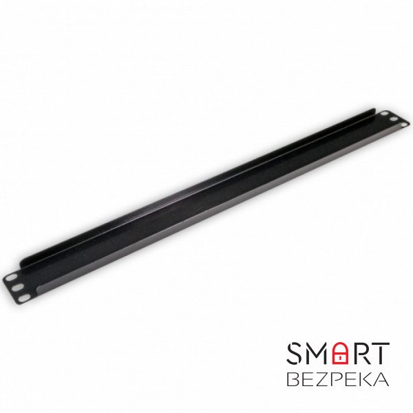 Заглушка CMS UA-BP1U-B 1U для серверної шафи чорна