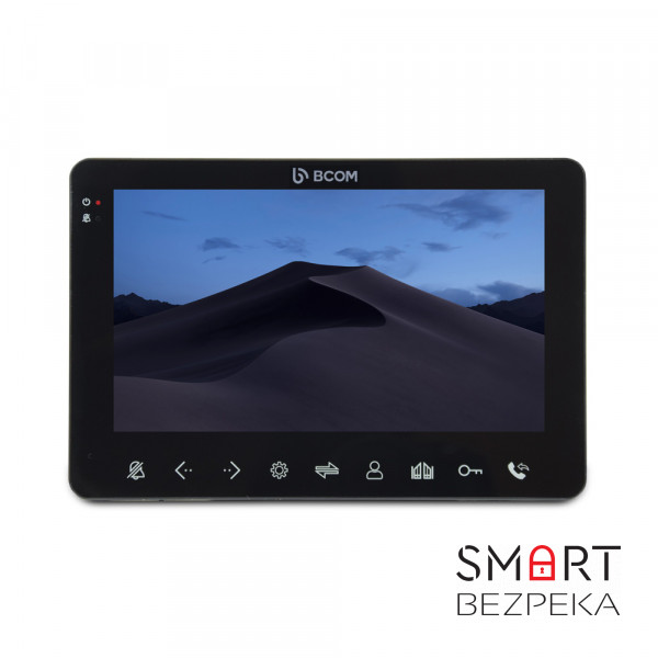 Відеодомофон 7" BCOM BD-780FHD Black з детектором руху і записом відео