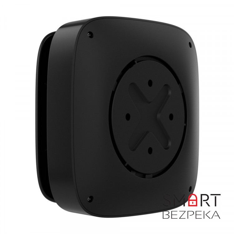 Беспроводной пожарный датчик Ajax FireProtect 2 RB black с сенсорами температуры и угарного газа со сменными батареями