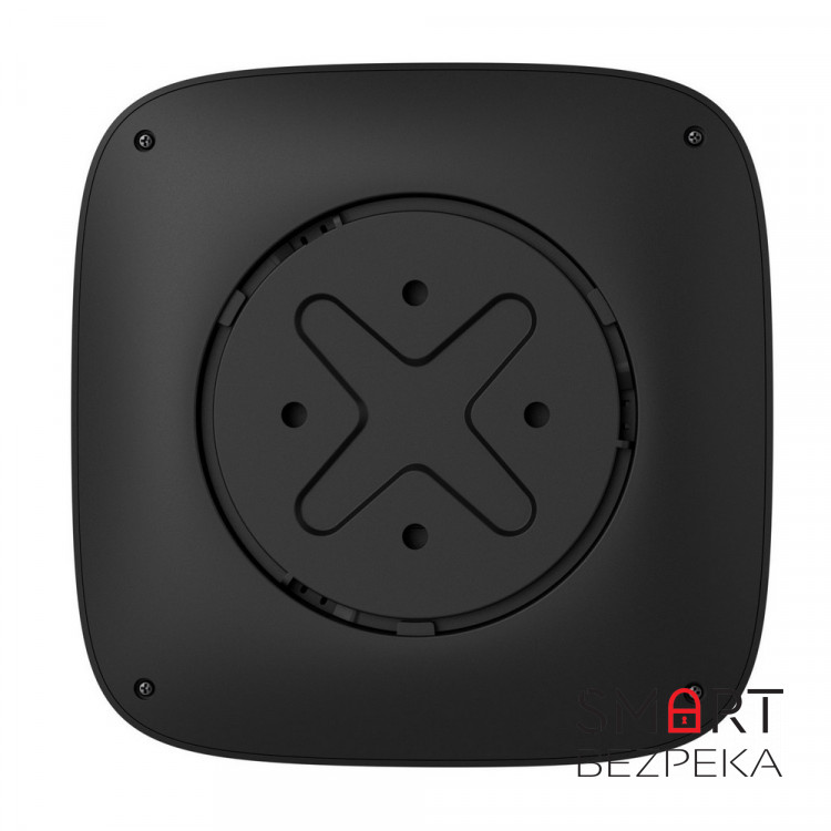 Беспроводной пожарный датчик Ajax FireProtect 2 RB black с сенсорами температуры и угарного газа со сменными батареями