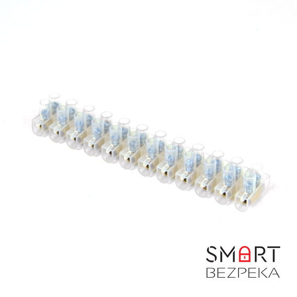 Клемна колодка 12-ти полюсна 3 А для провідників з перетином до 6 мм²