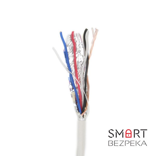 Кабель 4*0.22 S-Cu бухта 100м